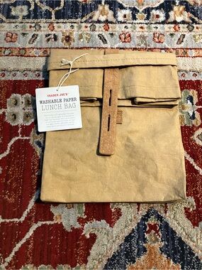 Trader Joe’S Washable Lunch Bag New